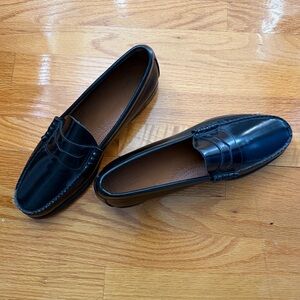 GH BASS Larson Mens Black Weejun Loafers Size 12 D